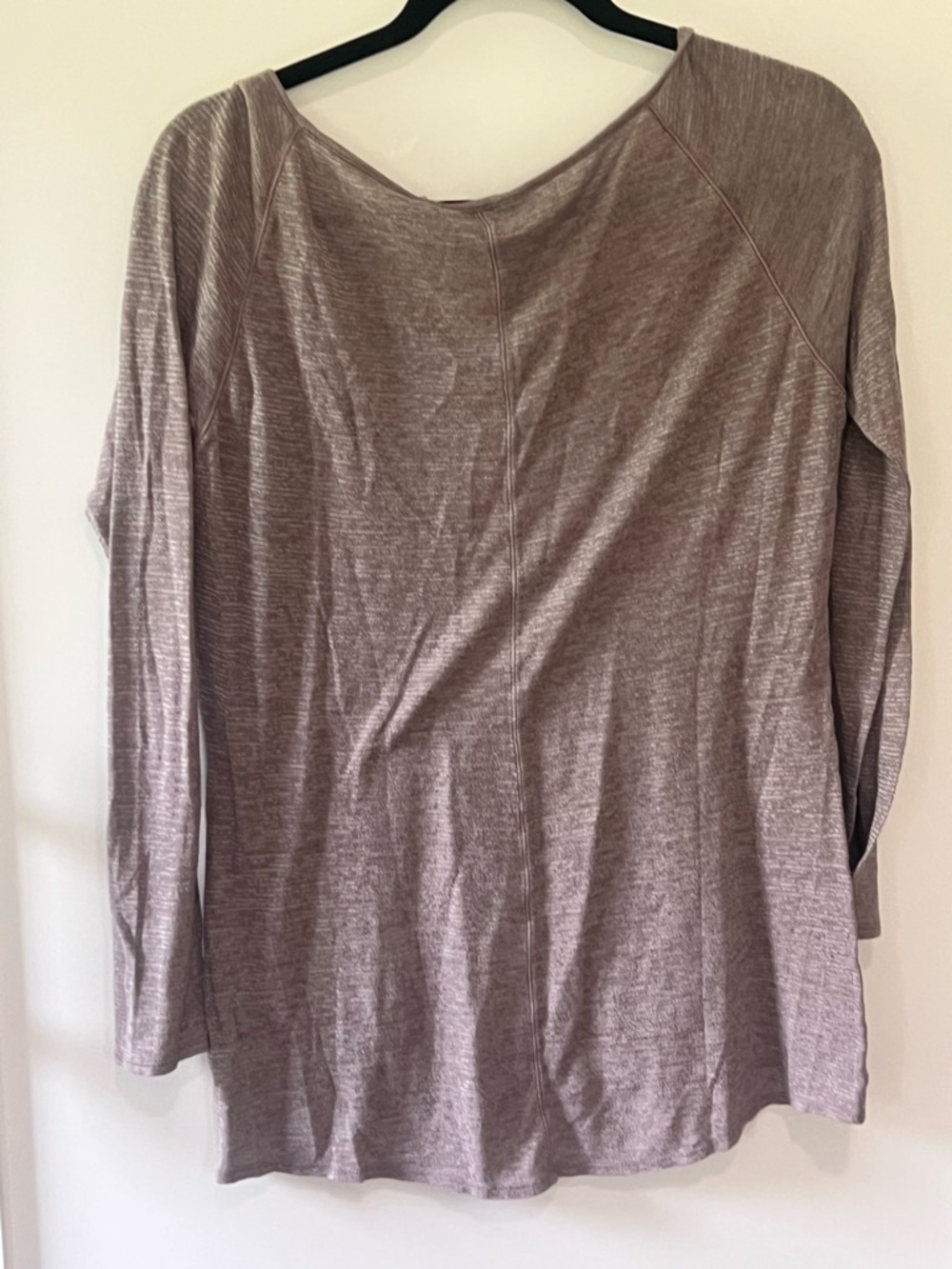 Athleta Cardiff Top - Long-Sleeve Scoop Neck Top - Mauve - Picture 4 of 4